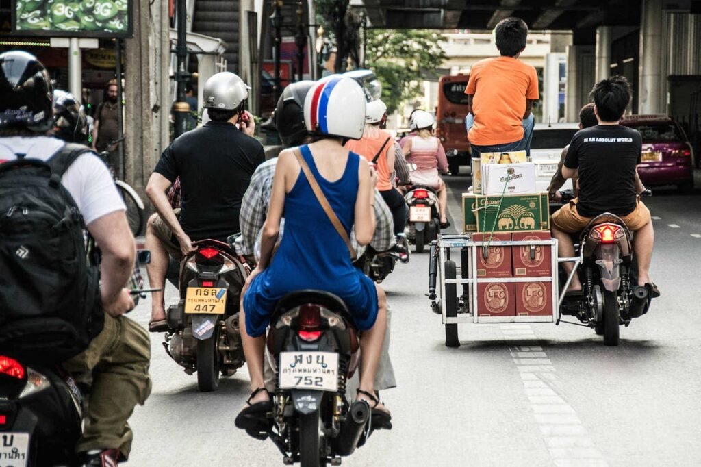 Rent a Motorcycle in Bangkok